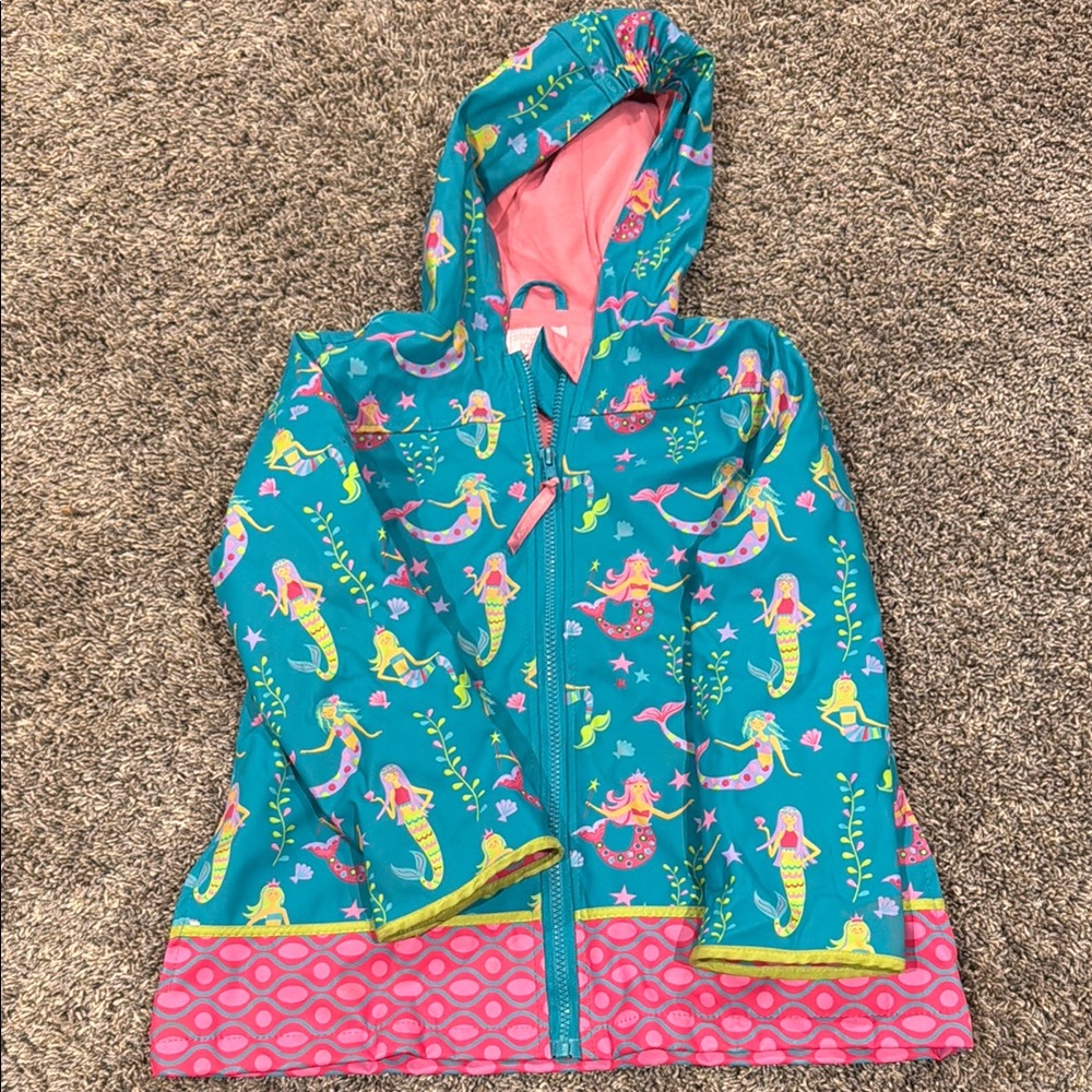 Colorful Mermaid Hooded Jacket